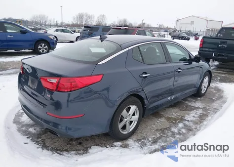 2015 Kia Optima Lx из США, поврежденный, VIN 5XXGM4A78FG479930